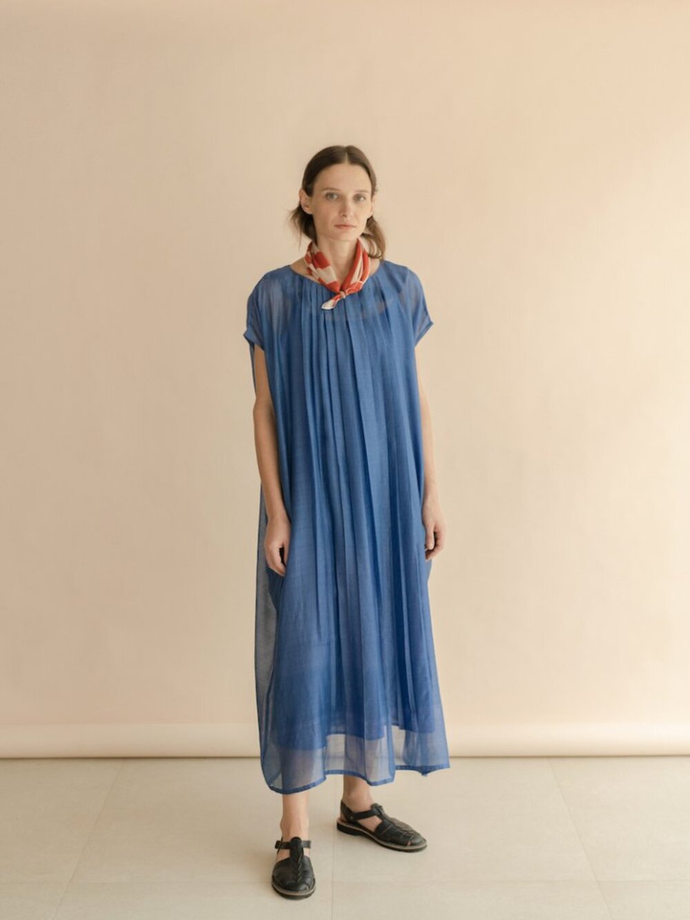 Runaway Bicycle Mimi Dress, Blue